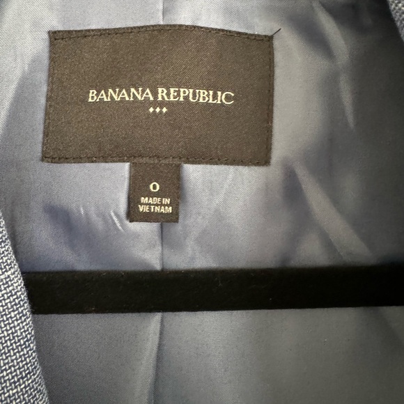 Banana Republic Factory, blazer, size 0, blue - Picture 4 of 4